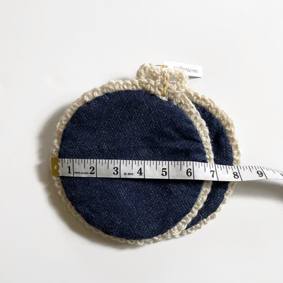 Crochet Pot Holders, Crochet Farmhouse Gift, Thick Pot Holders - Picture 7 of 9